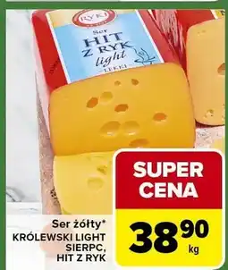 Carrefour Express Ser żółty Królewski Light ser żółty Sierpc oferta