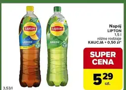Carrefour Express Napój Lipton Ice Tea Lemon oferta