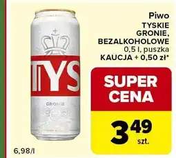 Carrefour Express Piwo Tyskie Gronie oferta