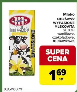 Carrefour Express Mleko smakowe wypasione waniliowe, czekoladowe, truskawkowe oferta