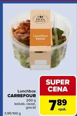Carrefour Express Lunchbox kebab, cezar, grecki oferta