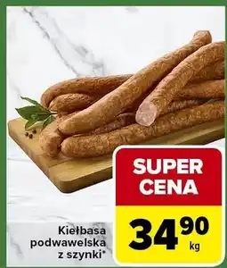Carrefour Express Kiełbasa podwawelska szymki oferta
