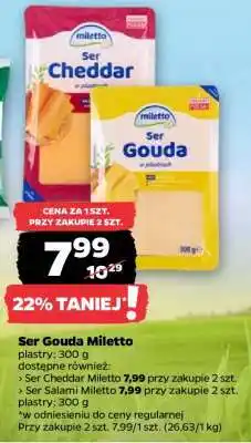 Netto Ser Gouda Miletto oferta