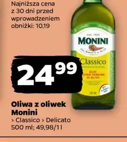 Netto Oliwa z oliwek Monini oferta