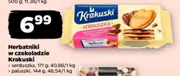Netto Herbatniki w czekoladzie Krakuski oferta
