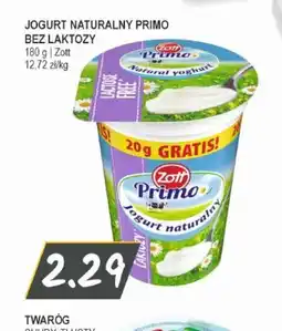 Słoneczko Zott Primo jogurt naturalny oferta