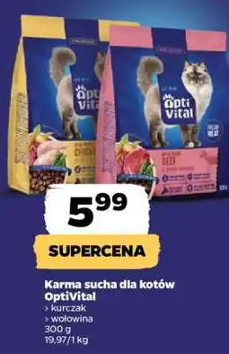 Netto Karma sucha dla kotów OptiVital oferta