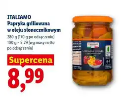 Lidl ITALIAMO Papryka grillowana w oleju słonecznikowym oferta