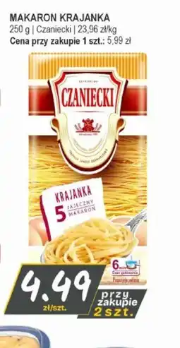 Słoneczko Czaniecki Makaron Krajanka oferta