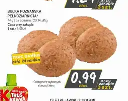 Słoneczko Bułka Poznańska Pełnoziarnista oferta
