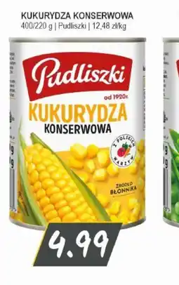 Słoneczko Pudliszki Kukurydza Konserwowa oferta