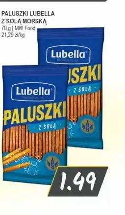 Słoneczko Lubella Paluszki z solą morską oferta