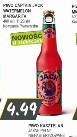 Słoneczko Captain Jack Piwo Watermelon Margarita oferta
