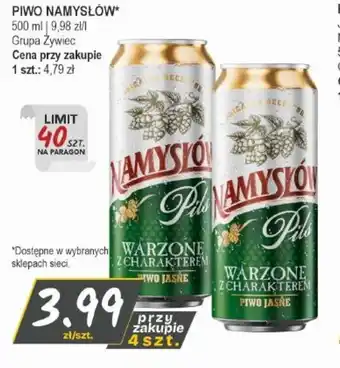 Słoneczko Piwo Namysłów oferta