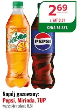 Eurocash Napój gazowany: Pepsi, Mirinda, 7UP oferta