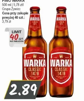 Słoneczko Piwo Warka oferta