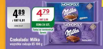 Eurocash Czekolada: Milka oferta