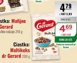 Eurocash Ciastka: Maltikeks dr Gerard oferta