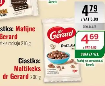 Eurocash Ciastka: Maltikeks dr Gerard oferta