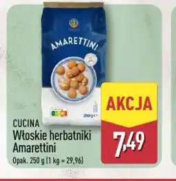 ALDI Cucina Włoskie herbatniki Amarettini oferta