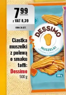 Eurocash Ciastka muszelki z polewa o smaku toffi: Dessimo oferta