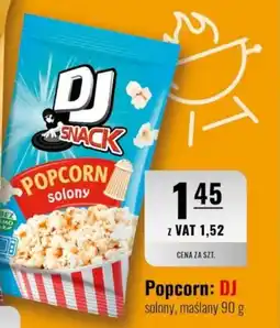 Eurocash Popcorn: DJ solony, maślany oferta