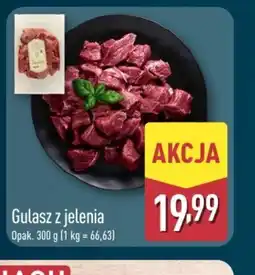 ALDI Gulasz z jelenia oferta