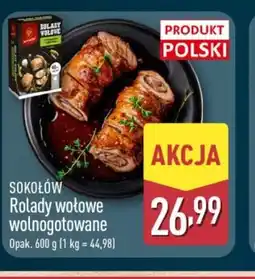 ALDI Sokołów Rolady wołowe wolnogotowane oferta