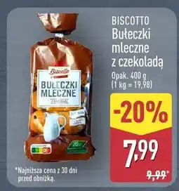 ALDI Bułeczki mleczne z czekoladą oferta