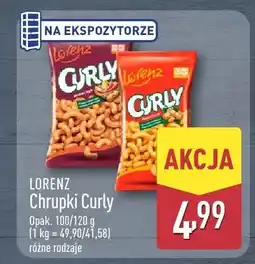 ALDI Chrupki Curly różne rodzaje oferta