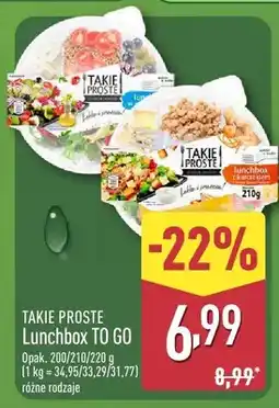 ALDI Lunchbox TO GO oferta