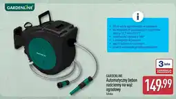 ALDI Automatyczny bęben naścienny na wąż ogrodowy oferta