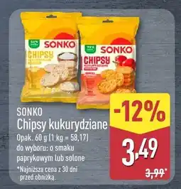ALDI Chipsy kukurydziane oferta