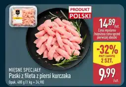 ALDI Paski z fileta z piersi kurczaka oferta