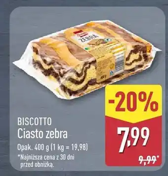 ALDI Ciasto Zebra oferta