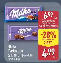 ALDI Czekolada różne rodzaje oferta
