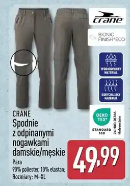ALDI Spodnie z odpinанymi nogawkami damskie/męskie oferta