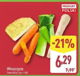 ALDI Włoszczyzna tacka oferta