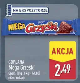 ALDI Ciastka Mega Grzeski różne rodzaje oferta