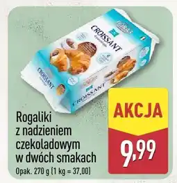 ALDI Rogaliki z nadzieniem czekoladowym w dwóch smakach oferta