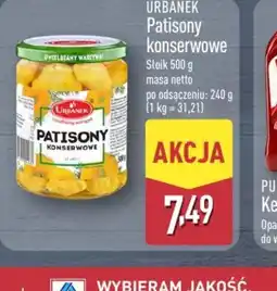 ALDI Urbanek Patisony konserwowe oferta