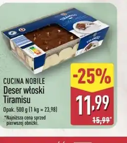 ALDI Cucina Nobile Deser włoski Tiramisu oferta