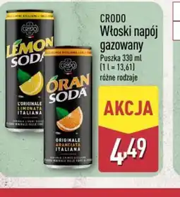 ALDI Crodo Włoski napój gazowany oferta