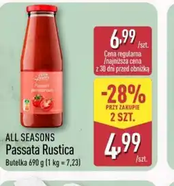 ALDI All Seasons Passata Rustica oferta