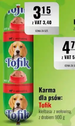 Eurocash Karma dla psów: Tofik oferta