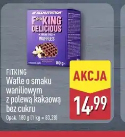 ALDI ALLNUTRITION Wafle waniliowe oferta