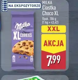 ALDI Milka Ciastka Choco XL oferta