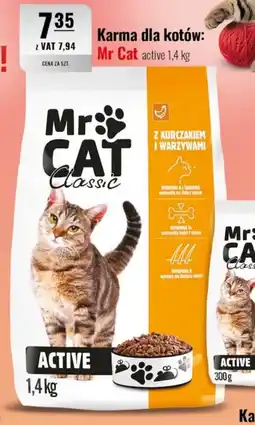Eurocash Karma dla kotów: Mr Cat active oferta
