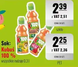 Eurocash Sok: Kubuś 100% oferta