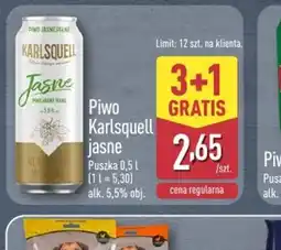 ALDI Piwo Karlsquell jasne oferta
